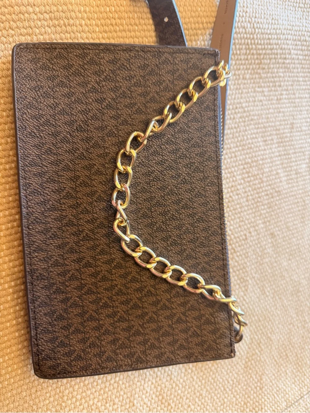 Michael Kors Belt Bag with Pull Chain